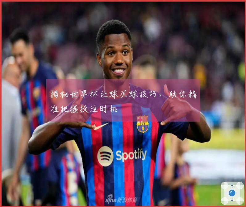 揭秘世界杯让球买球技巧，助你精准把握投注时机